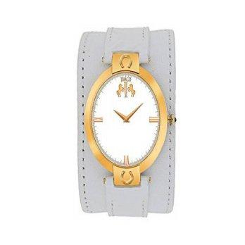 [poledit] Jivago Women`s JV1837 Good luck Analog Display Swiss Quartz White Watch (R1)/12432314