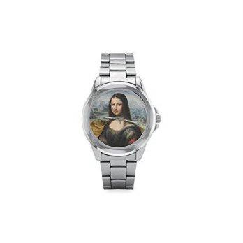 [poledit] Topstation Watch Mona Lisa by Leonardo da Vinci world famous painting Unisex Sta/12950487