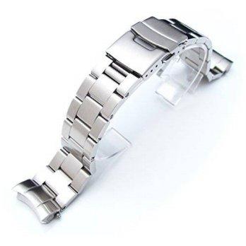 [worldbuyer] Seiko Replacement by MiLTAT 20mm Super Oyster watch band, metal bracelet for /1358251