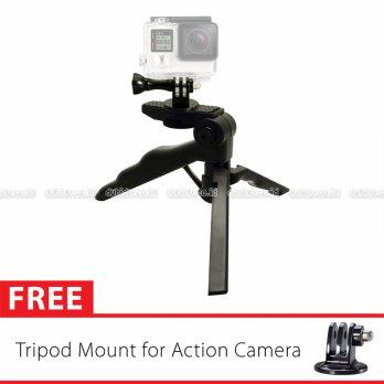 Action Cam Handheld Grip Tripod Stabilizer for GoPro, Xiaomi Yi, Brica & SJCAM + Free Tripod Mount