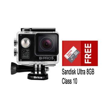 Brica B-Pro 5 Alpha Edition BLACK 12MP _ Free Sandisk Ultra 8GB Brica BPro 5 HITAM