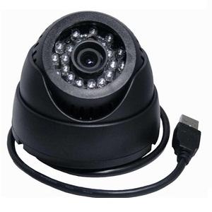 CCTV Doom Indoor With MicroSD Slot - Hitam