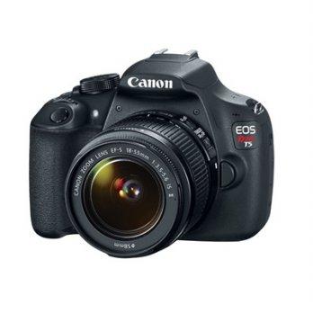 Camera DSLR Canon EOS Rebel T5 Kit EF18-55mm IS STM 18 Megapixels CMOS