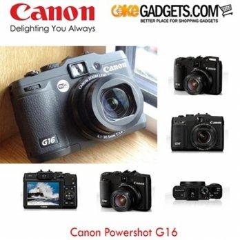Canon PowerShot G16 12.1 MP CMOS Digital Camera with 5x Optical Zoom and 1080p Full-HD Video