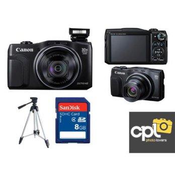Canon PowerShot SX710 HS Digital Camera + SDHC 8GB + Tripod Promoss