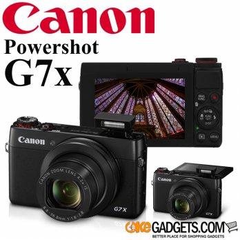 Canon Powershot G7x 20MP type BSI CMOS sensor|flip-up rear touchscreen completed with Wi-Fi