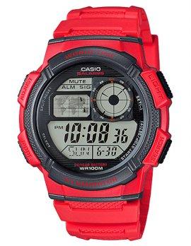 Casio AE1000W4AV Jam Tangan Pria - Merah / Hitam