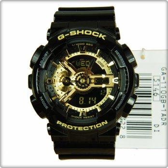 Casio G-Shock Analog Digital GA-110GB-1ADR Black x Gold Watch