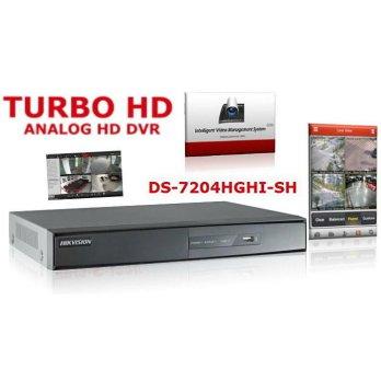 DVR Turbo HD Hikvision 4ch DS-7204HGHI-SH