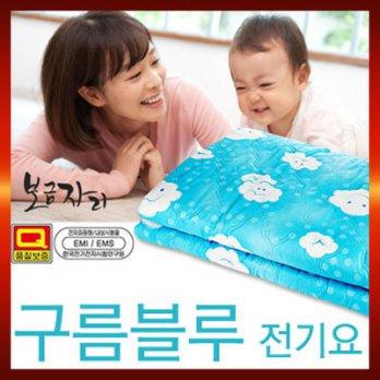 Double A-1 clouds blue 135x180 jeongiyo electric blanket camping