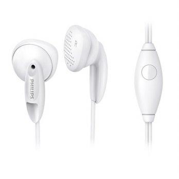 Earphone Philips SHE1355 Integrated Microphone and Call Button Bass Beat Vents