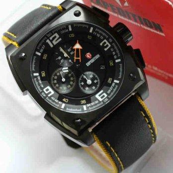 Expedition 6651 Black Yellow Leather