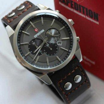 Expedition 6655 Silver Dark Brown Leather