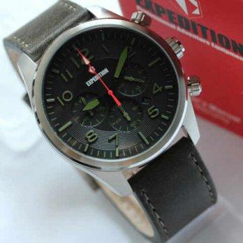 Expedition 6670 Silver Dark Green Leather