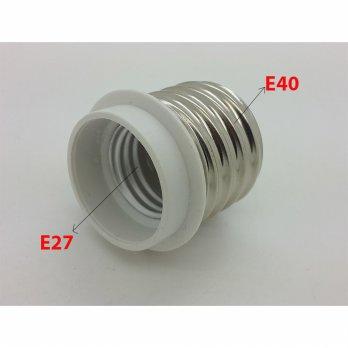 Fitting E40 to E27 Base LED Light Lamp Bulb Adapter Converter
