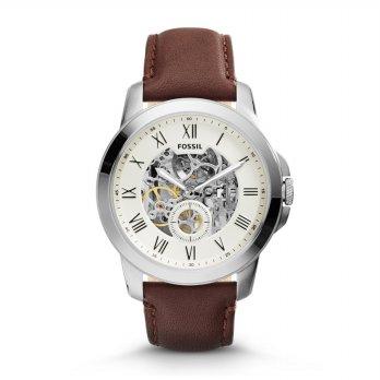 Fossil Men's ME3052 Grant Two-Hand Automatic Self Wind Leather Watch(Brown)