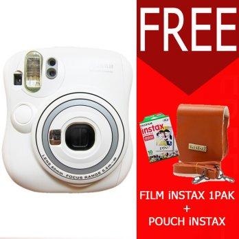 Fujifilm Instax Mini Camera 25s WHITE Free Film Instax Polos Tas 25s Instax 25s PUTIH