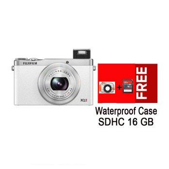 Fujifilm XQ2 X-Q2 16-50 White Free Memory 16SDHC Waterproof case