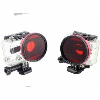 GP207 Kernel 52mm Red Filter for Underwater Filming For GoPro