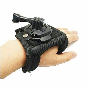 GP231 / GP127L 360 degree rotating glove mount For GoPro