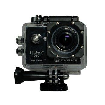 Hunter Action Camera - 12 MP, Waterproof up to 30m, Full HD 1080p + Micro SD Sandisk Ultra 8GB