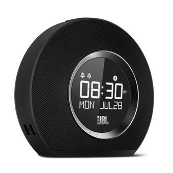 JBL Speaker Horizon Portable Bluetooth With USB Charger Clock Radio - Hitam