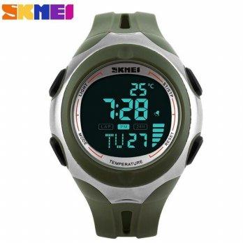 Jam tangan Pria / remaja original SKMEI D1080 green / black