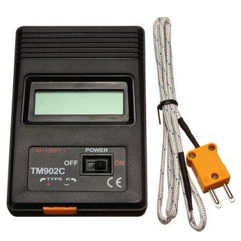 K TYPE DIGITAL LCD THERMOMETER DENGAN THERMOCOUPLE PROBE -50 S/D 1300 DERAJAT C