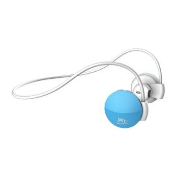 MEElectronics Air-Fi Journey Ultra Portable Stereo Bluetooth Wireless Headset AF16 - Biru