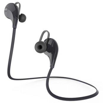 Mini Gym Sport Bluetooth Earphone with Microphone - QY7 (OEM) - Hitam