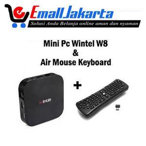 Mini PC Wintel W8 + Air Mouse-Keyboard