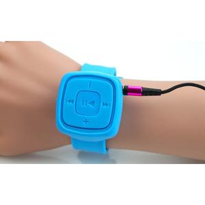 Mini Watches MP3 Player with Micro TF Card Slot - Blue