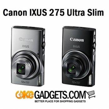 New! Canon IXUS 275 Ultra Slim 20 Megapixels 12x Optical zoom Full HD Built-In Wi-Fi Connectivity