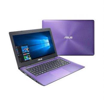 Notebook Asus X453sa-wx003t Purple Intel Hd N3050 Dc 1.6-2.16ghz Lcd 14Inch Ram 2gb Hdd 500gb Win 10