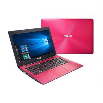 Notebook Asus X453sa-wx004t Pink Intel Hd N3050 Dc 1.6-2.16ghz Lcd 14 Inch Ram 2gb Hdd 500gb Win 10