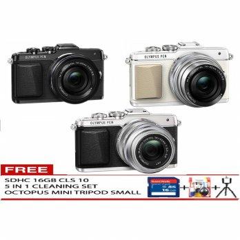 Olympus PEN E-PL7 Mirrorless Kamera Kit Lensa 14 - 42mm R