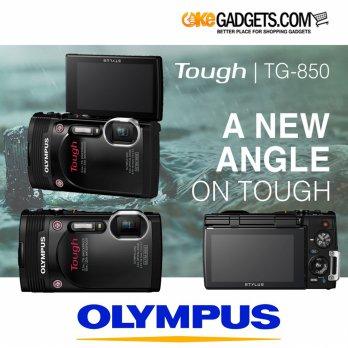 Olympus TG-850 IHS 16 MP Digital Camera Tough Performance HIgh Shockproof/Waterproof/Crushproof