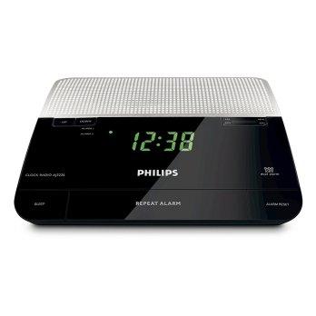 Philips AJ3226 Alarm Clock Radio - Hitam