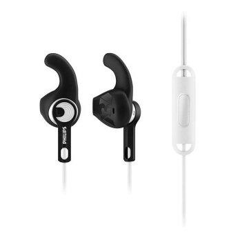 Philips ActionFit Sports Headphone with Mic SHQ1305 - Black/White