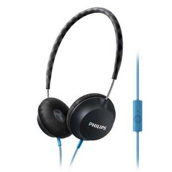 Philips CitiScape Headband Headphones Strada On-ear for Mobile Phone SHL5105BK - Hitam