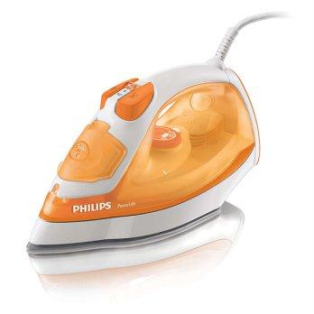 Philips PowerLife Steam Iron with SteamGlide Soleplate GC2960/50 - Oranye