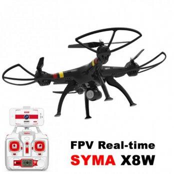 Promo! Drone Syma X8W FPV Big RC QuadCopter Wifi Video Remote Control
