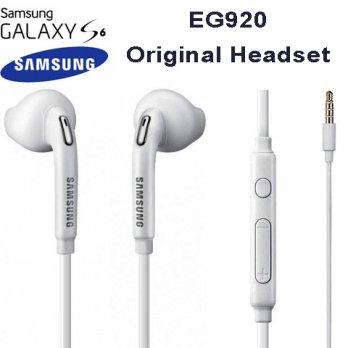 SAMSUNG EG920 Galaxy S6 Stereo Headset Earphone Handsfree with Mic Remote | Original 100%