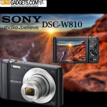 SONY DSC-W810 Digital Camera 20.1 Mega Pixel W Series 720P HD Recording