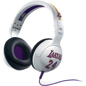 Skullcandy NBA Hesh 2.0 L.A. Lakers Kobe Bryant with Mic Sports Collection Wired Headphone - White