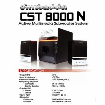 Speaker CST 8000N Simbadda