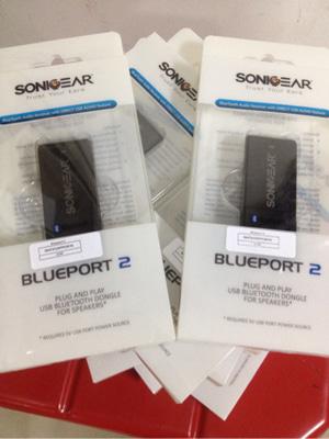 Usb Bluetooth Dongle Blueport 2 SonicGear for speakers Blueport2