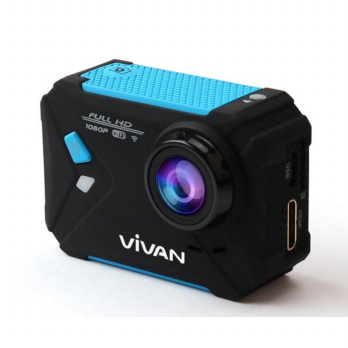 VIvan Action Cam V-pro1 1080p WIFI Hitam Biru