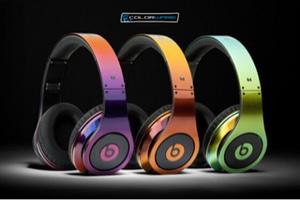 headphone beats studio chrome two tone color by dr dre