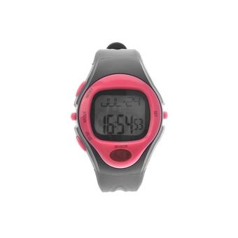 06221 Waterproof Unisex Pulse Heart Rate Monitor Calorie Counter Sports Digital Watch with Date /Alarm /Stopwatch Rosy  